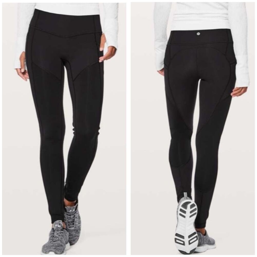 Lululemon All The Right Places Pant II Black Leggings Size 4 Workout